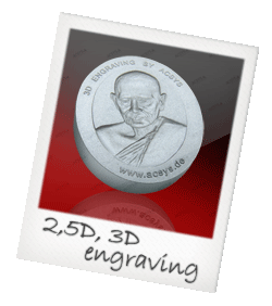 2,5D & 3D гравировка